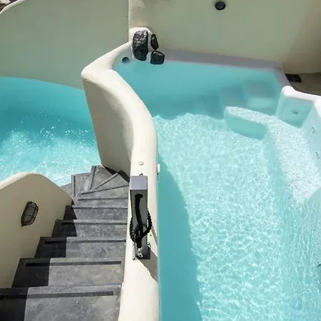 Vila W Ocano - Emporeio - A Wonderful 2 Bedroom - Outdoor Pool And Jacuzzi *